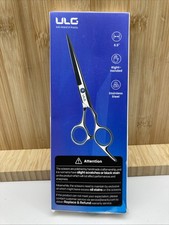 ULG Professional Hair Cutting Scissors 6.5 Inch   Sharp Barber Shears, Stainl...