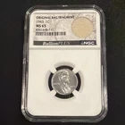 1943 1C NGC Lincoln Wheat Steel  Cent Original  Bag Fragment MS65