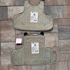 GNX2 Level II Body Armor Bullet Proof Vest Panels Size LARGE SET 32