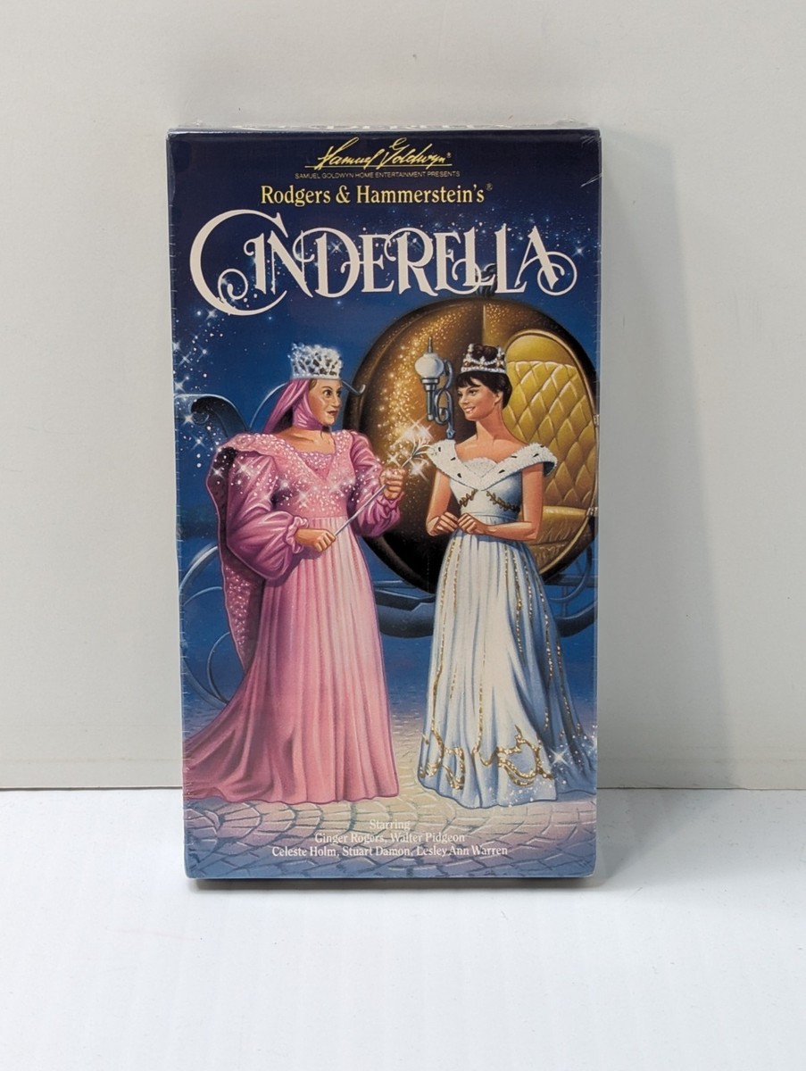 Rodgers & Hammersteins Cinderella VHS Brand New SEALED Fox Video