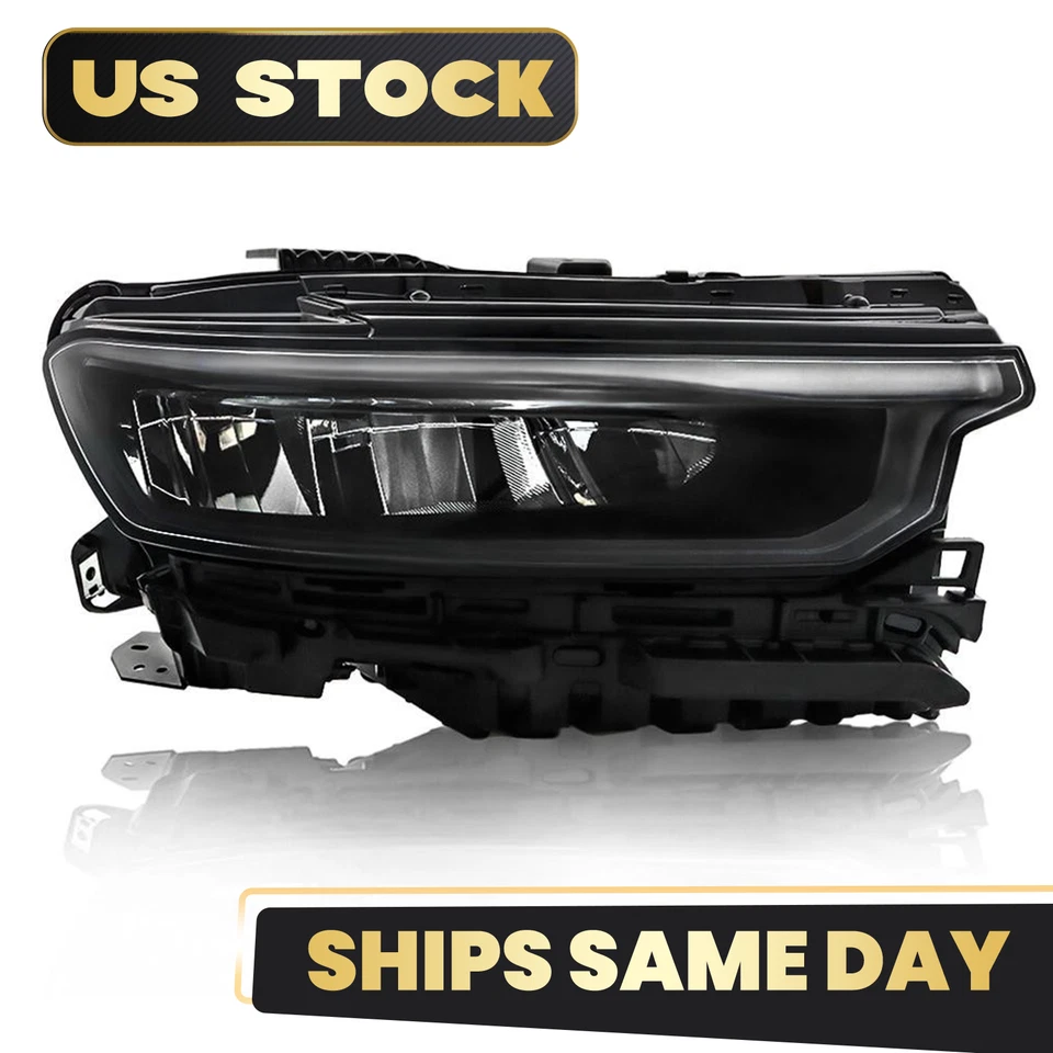 For 2021-24 Jeep Grand Cherokee L LED Headlight w/o Motor & DRL Right Passenger Foto 2 de 4