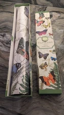  Butterfly Drawer Liners,Michel Design Works Papillon,24 Sheets,17x23",Scented 