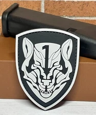 PVC Tactical Morale Patch - Metal of Honor Wolf Patch - MOH Game Gun Patch
