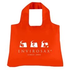 Envirosax Logo Reusable Shopping Bag, Red