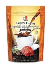 4 Packs DXN Lingzhi Black Coffee Ganoderma Reishi Instant Classic Cafe NEW USA