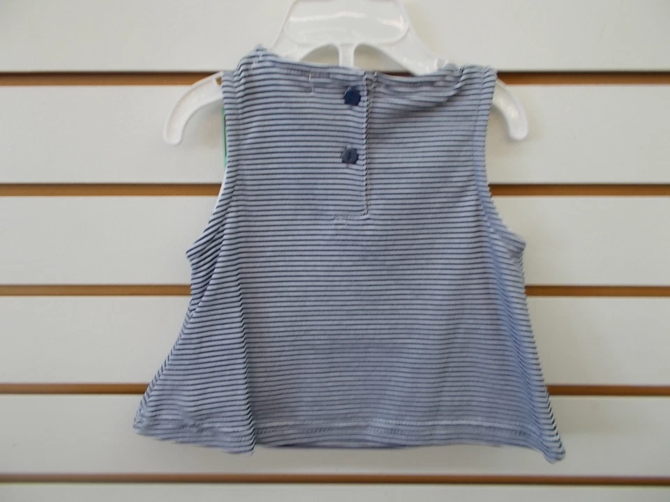 Conjunto cisne azul marino y blanco 2 piezas Rumble Tumble para niñas infantiles talla 3/6 meses Foto 3 de 4