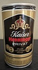 Vintage Kaiser Henninger Privat Frankfurt Germany 330 grm. Beer Can  — photo 3