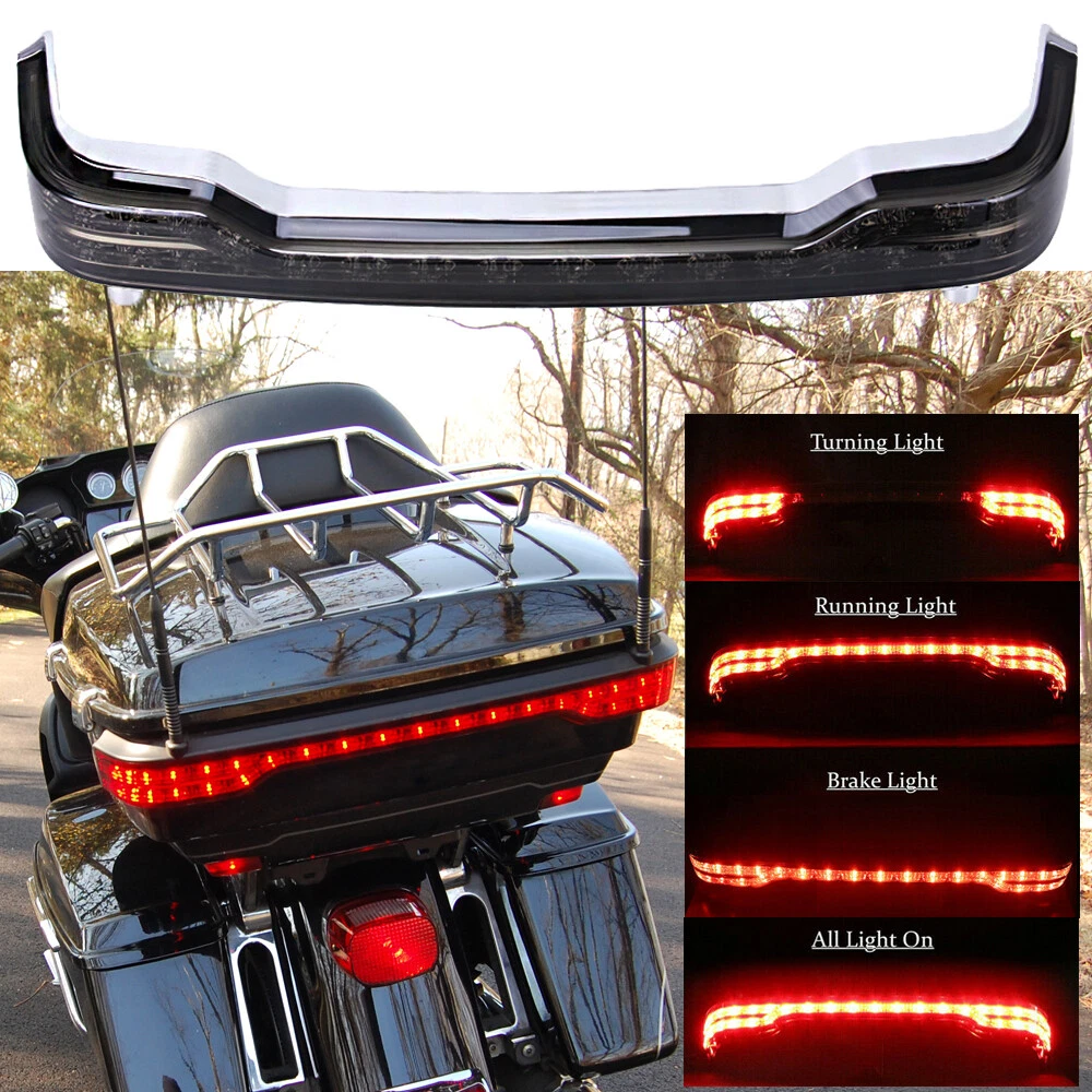 LED Brake Trunk Tail Turn LightFor Harley Electra Glide King Tour.