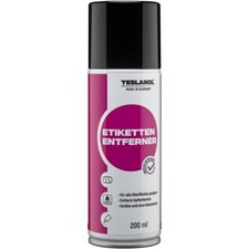 Etikettenlöser Etikettenentferner auch Vignetten 200ml  Spraydose von teslanol