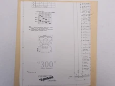 Gottlieb: "300"- Schematic NOS
