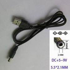 5.5mm DC Power Tip Plug Connector With Cord For Laptop Desktop Adapter,New - USA