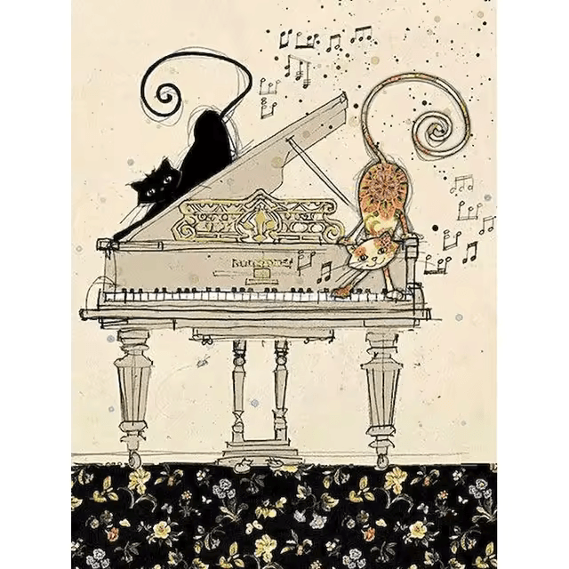 Paint by Number Kits Le Chat Noir DIY Paint for Adults 16 x 20in eBay