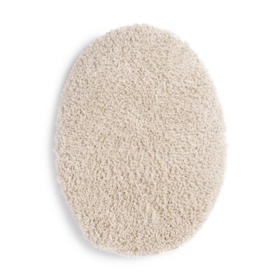 Mainstays Basic Polyester 19'' x 22'' Toilet Lid Cover, Tan
