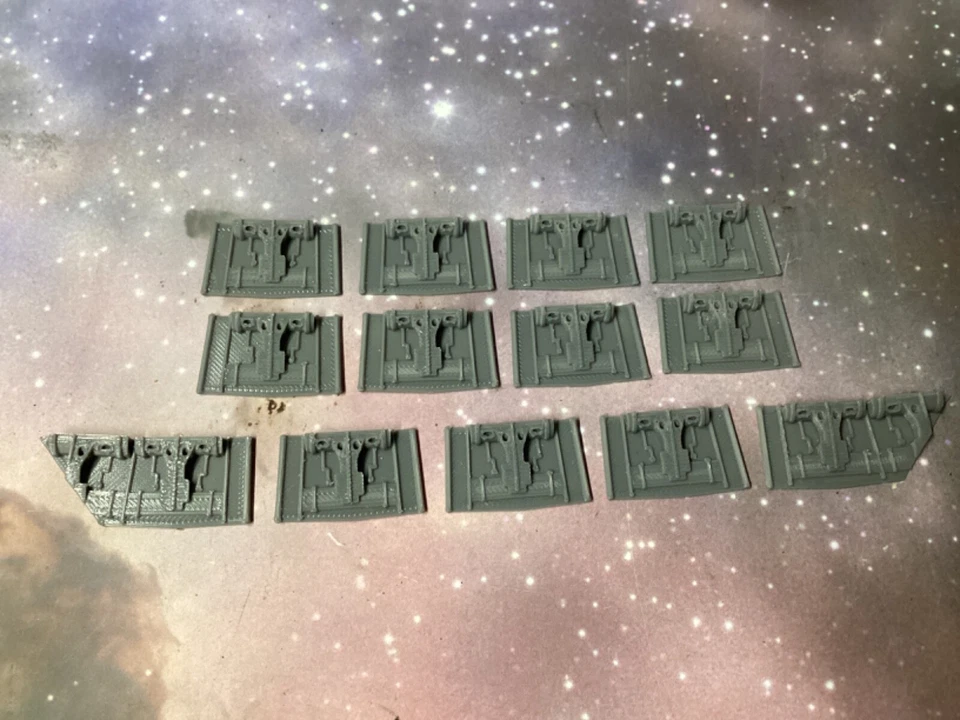 Diagostini Studio Scale Millenium falcon Engine exhaust detail parts - Image 2 of 4