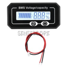 Universal LCD Lead-Acid Lithium Battery Capacity Power Indicator Voltage Tester-