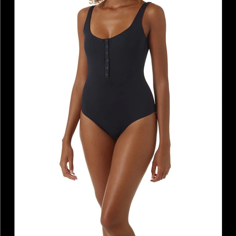 Melissa Odabash TAORMINA BLACK SWIMSUIT New USA 10 | eBay