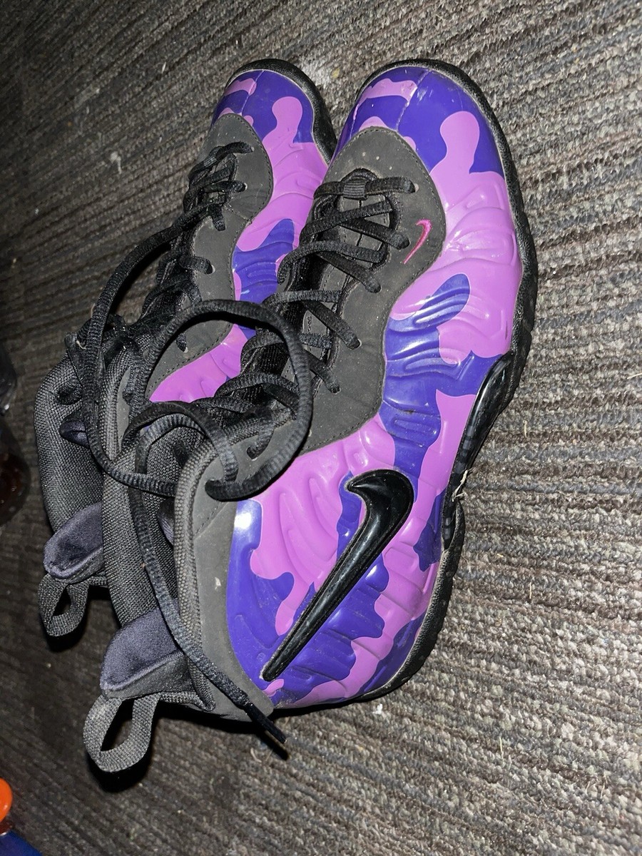Size Nike Air Foamposite Pro Purple Camo 193150868818|