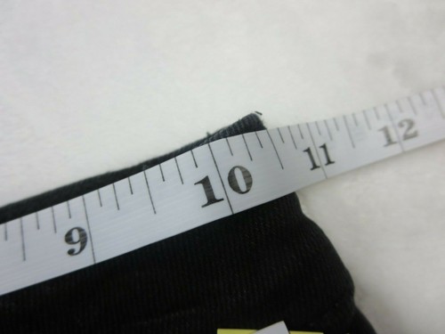 ART CLASS Girls Black Denim Jeans Skirt Raw Hem Stretch Waist Size XS 4/5 [GC-11 - Picture 4 of 6