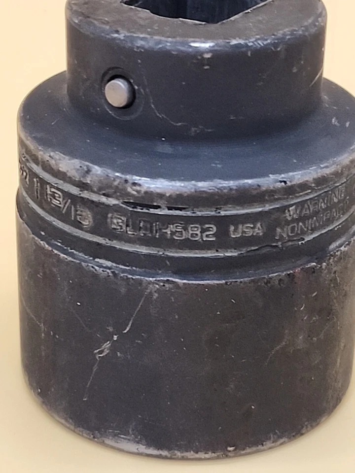 Snap-on Tools GLDH582, 1-13/16" , 3/4" Dr, 12-Pnt, Flank Dr Shallow Socket USA - Image 3 of 4