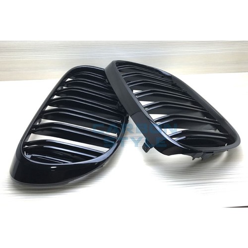 Painted Black M Front Grille For 16-18 BMW G11 G12 Before-Facelift 740i Sedan - Picture 3 of 4