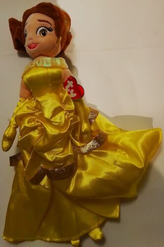 NEW, DISNEY PRINCESS BELL TY SPARKLE DOLL NEW - Picture 1 of 1