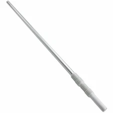 SplashTech 4-12 ft Aluminum Telescoping Pole (for Pool Skimmers, Rakes, Brushes)