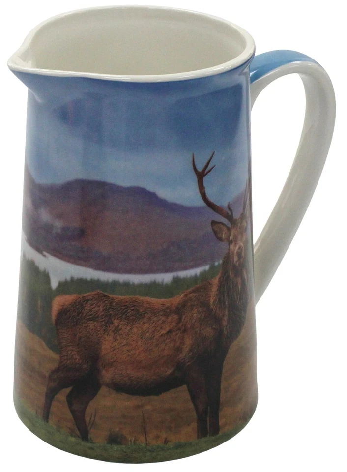 Leonardo Collection Fine China 500ml Jug Wildlife Design Milk Jug Tea Coffee Jug - Image 3 of 4