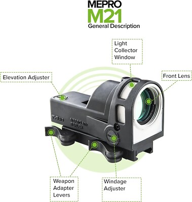 実物ドットサイト　MEPRO M21 MEPRO M21 - Meprolight