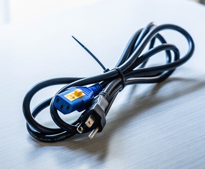 6FT Pioneer DJ IEC Locking Power Cable CDJ-3000 DJM-V10 DJM-V10-LF