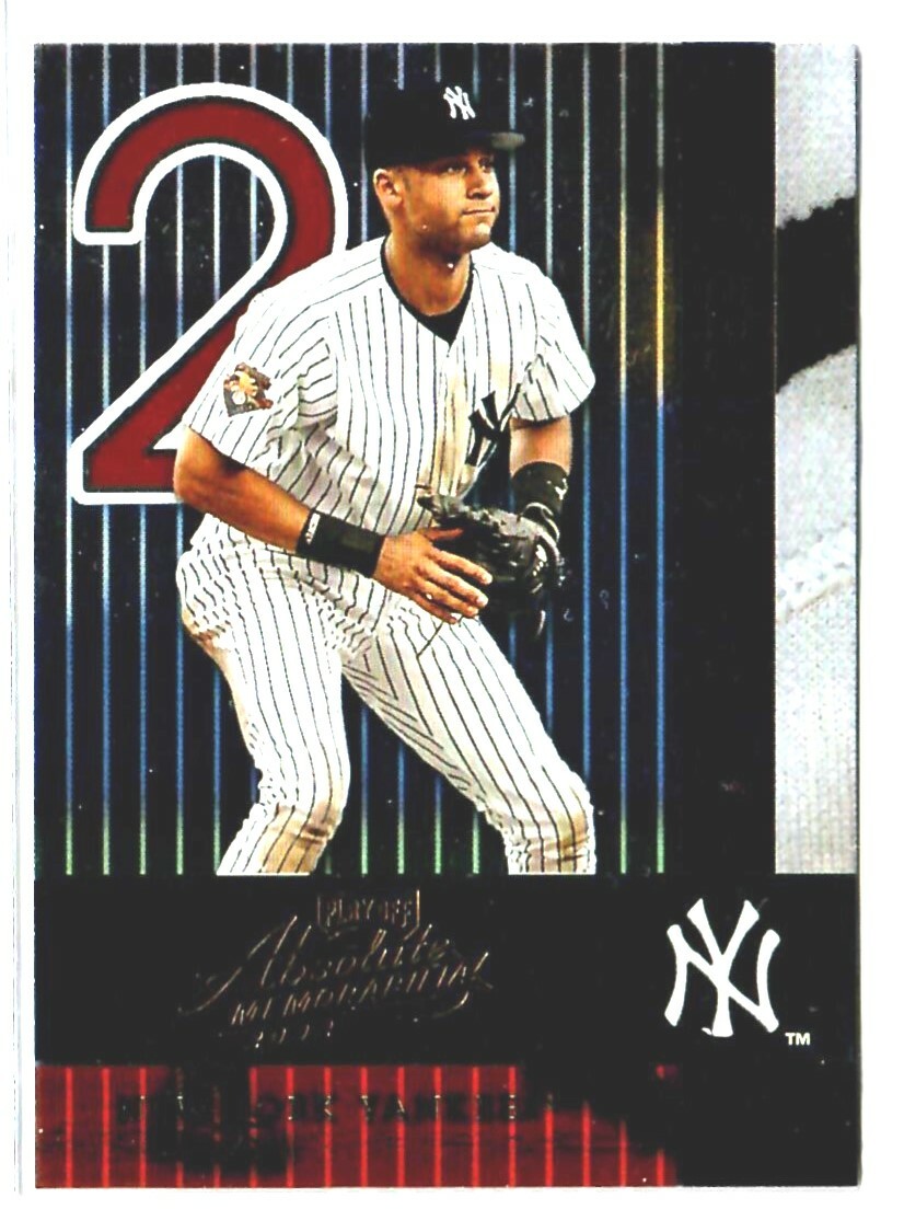 2002 Absolute Memorabilia #90 Derek Jeter - NY Yankees  ~ Nice Premium Foil!