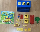 Vintage LEGO Fabuland 338-2 Blondi the Pig and Taxi Station with Instructions