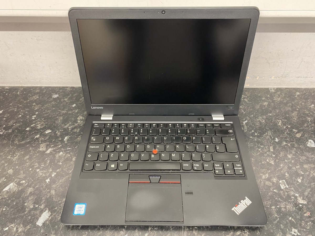 Lenovo ThinkPad 13 Intel i3-7100 @ 2.40GHz NO Ram NO HDD Grade D