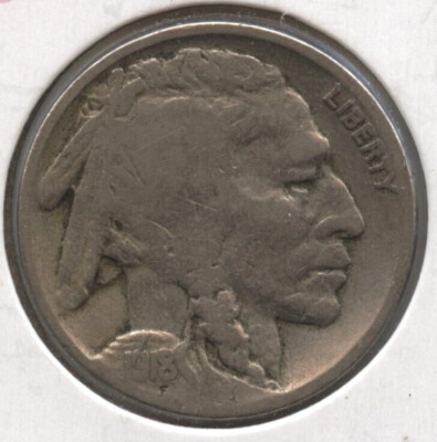 1918-S Buffalo Nickel - San Francisco Münze - BD774