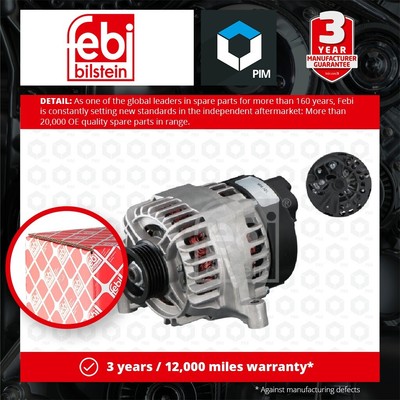 Alternator fits FIAT PANDA 1.1 1.2 2003 on 46554404 51709131 51714791 51859038