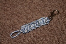 New Paracord Keychain with lobster claw clip - jazz