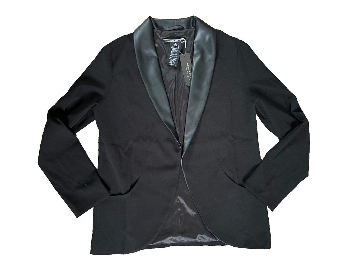 Veste Blazer Noel Asmar Femme - Taille S - Marron Zippée, Poches Avant, Doublée - Pré-aimée
