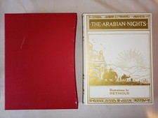 THE ARABIAN NIGHTS colour illustrated DETMOLD FOLIO SOCIETY & slipcase VGC 2002