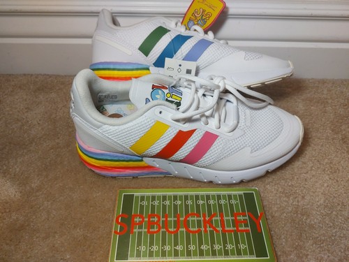 ADIDAS ORIGINALS ZX 1K BOOST PRIDE LOVE UNITES RUNNING SHOES, US MENS 8,  GW2418 | eBay