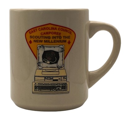 2001 East Carolina Camporee Scouting into the New Millenium Coffee Mug (MG383)