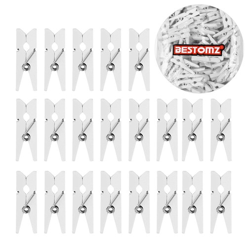 Wooden Pegs Utility Clips Mini Clothes Pins for Craft Heavy Duty