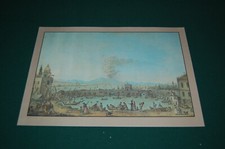 Il Mattino Napoli,  Tavola Stampa di Luigi del Giudice, Gouache Napoli