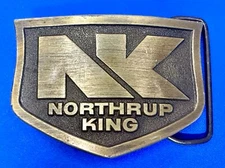 Northrup King Seed Company Syngenta Railroad Agriculture Spec-Cast Belt Buckle