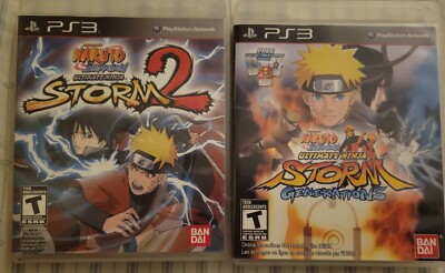 Naruto Shippuden: Ultimate Ninja Storm Generations & Storm 2- PS3