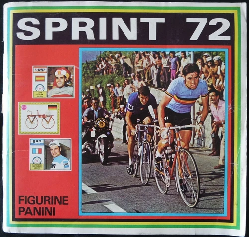 Sprint 72 Panini Figure Complete Figure Album, Very Nice