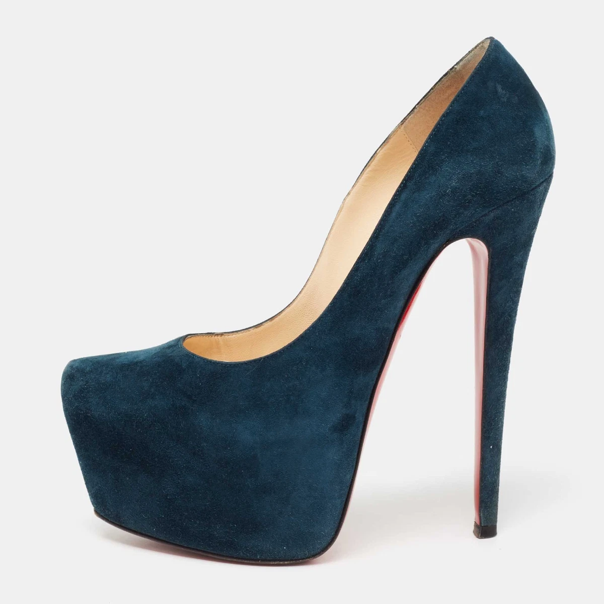 Dark teal best sale pumps