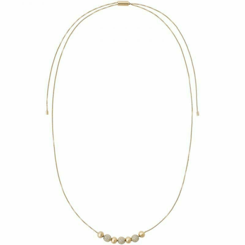 MICHAEL KORS Damen Halskette mit Anhänger MKJ5522710 gold | eBay
