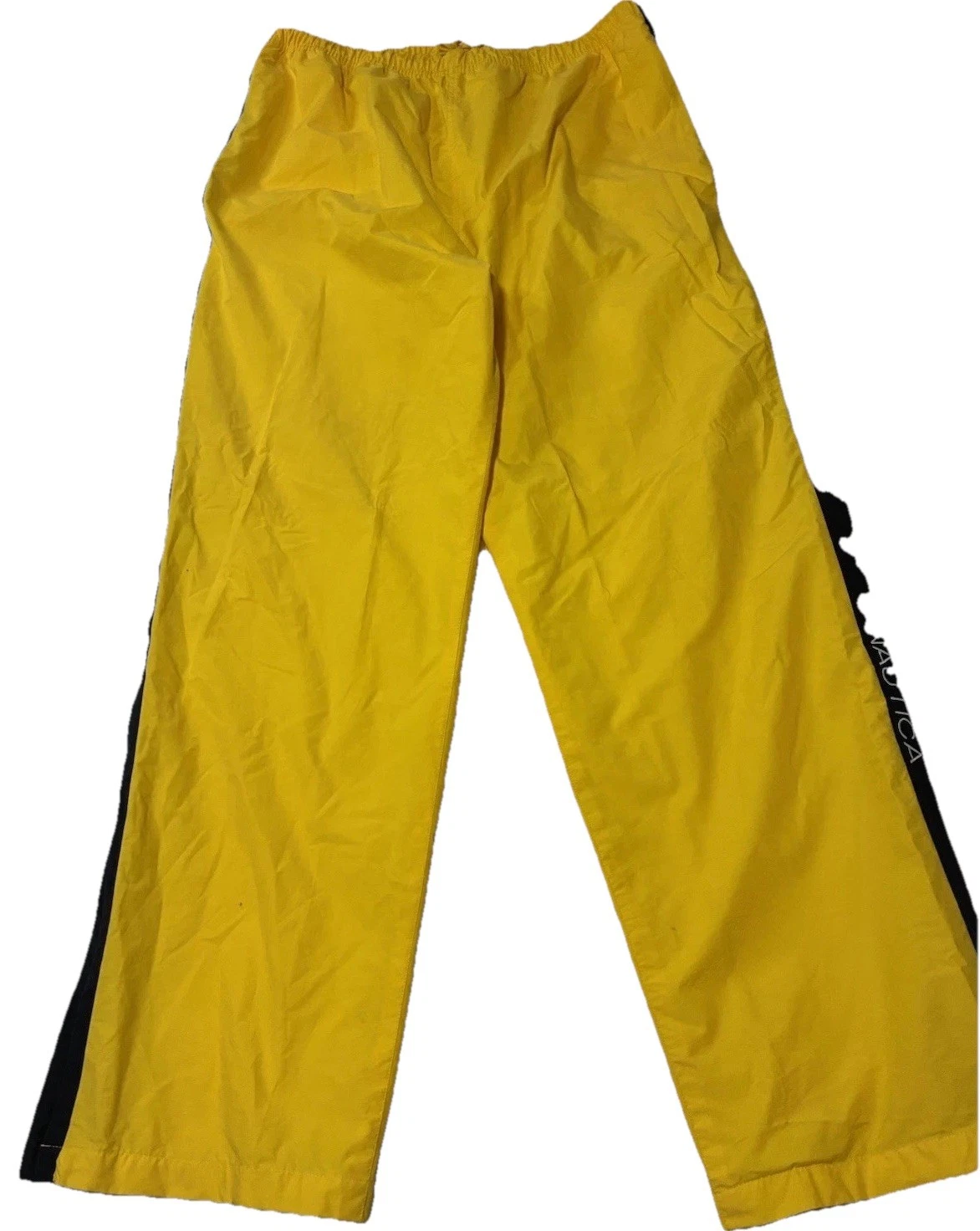 NWOT Nautica Competition Track Pants 1990s Triple Zip Nylon Gorpcore Vintage Y2K