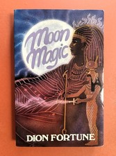 Moon Magic: Dion Fortune 1986, US edition, Weiser, vintage occult, supernatural