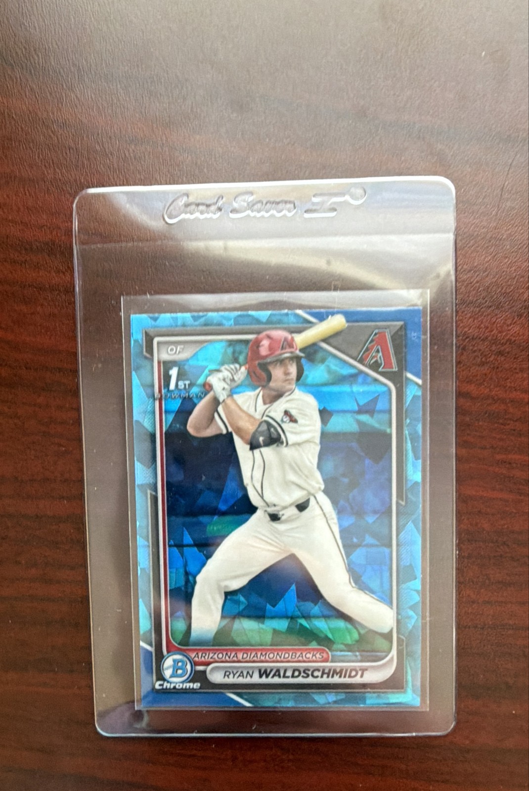 2024 Bowman Chrome Draft Sapphire Edition - Ryan Waldschmidt #BDC-18 (RC)