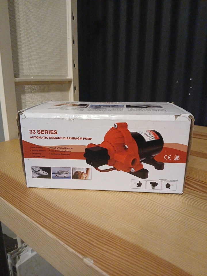 12V DC Diaphragm Pump - 4.0 GPM, 45 PSI Automatic Switch for Marine & RV - Image 4 of 4